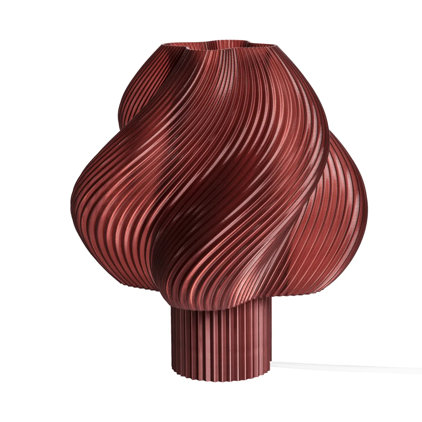 Crème Atelier Soft Serve bordslampa Cherry, Grande, 34 cm