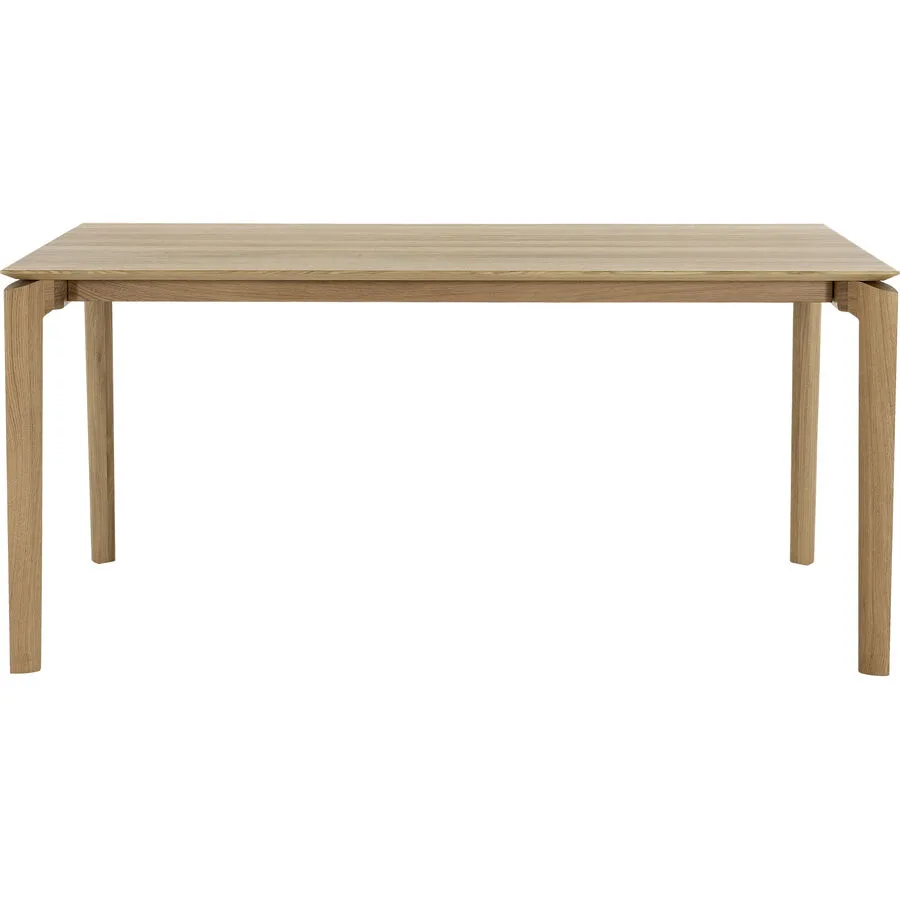 Tisch Milas Eiche Eiche Massivholz B 90 T 160 cm