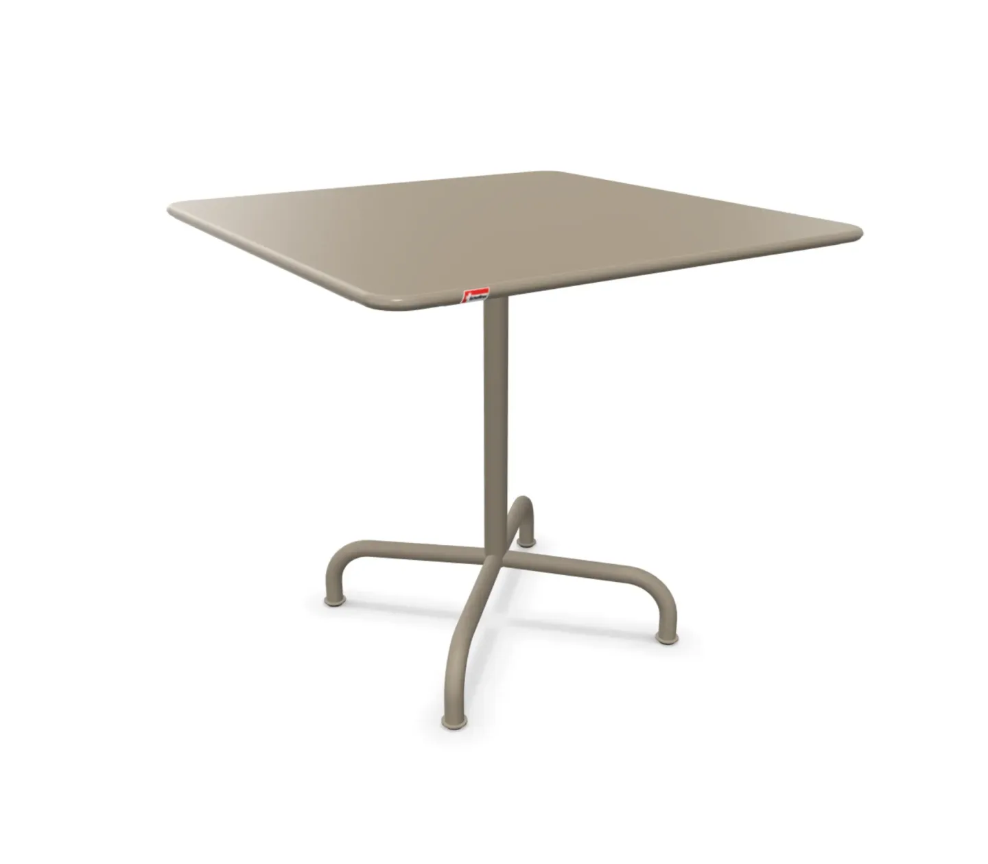 Schaffner Metall-Tisch Rigi Quadratisch Beige | Schubiger Möbel