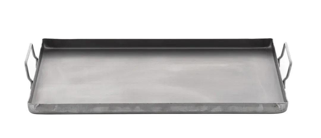 Grillplatte aus Carbonstahl 25 x 34 cm