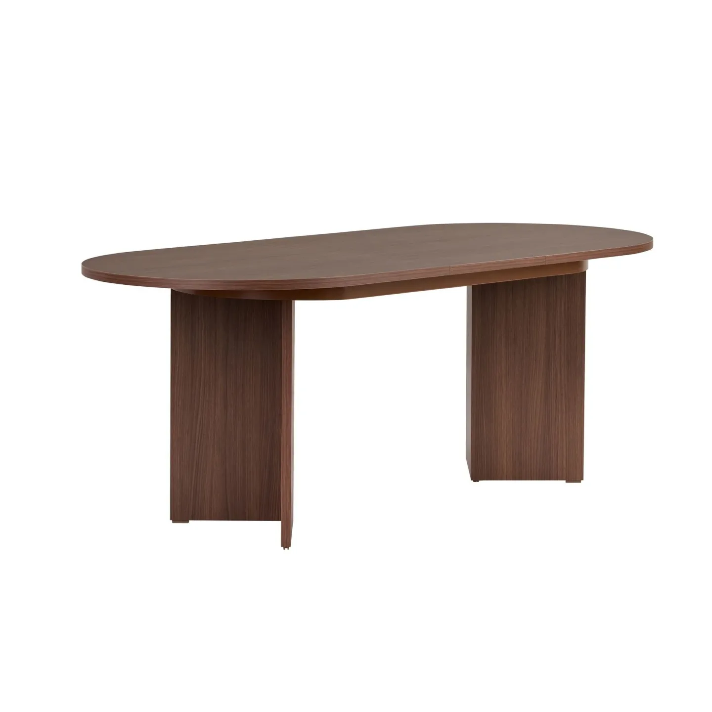 Dano Utdragbart Matbord 160-200 cm Oval - Valnöt