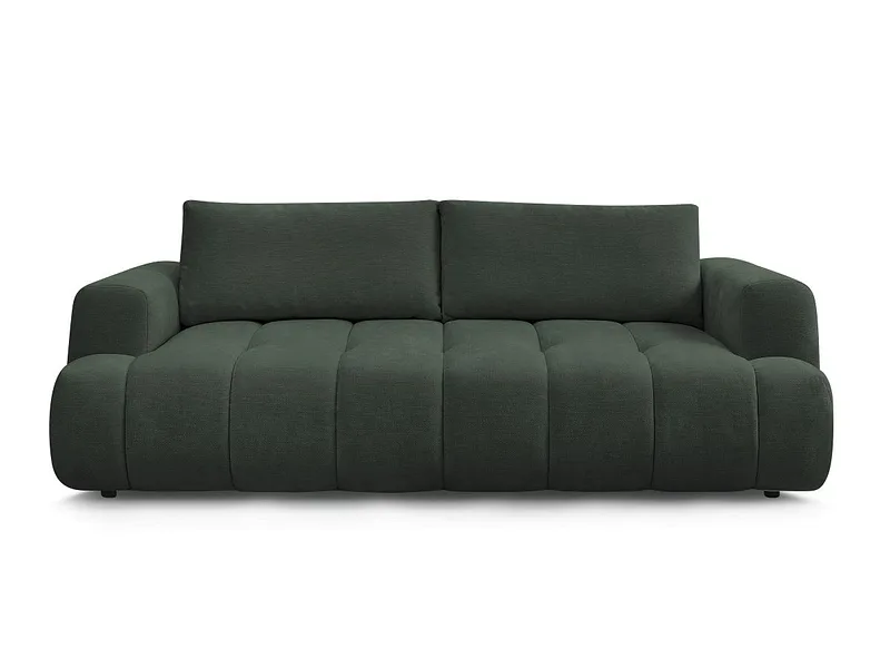 3er Sofa BOBOCHIC FUJI Stoff grün