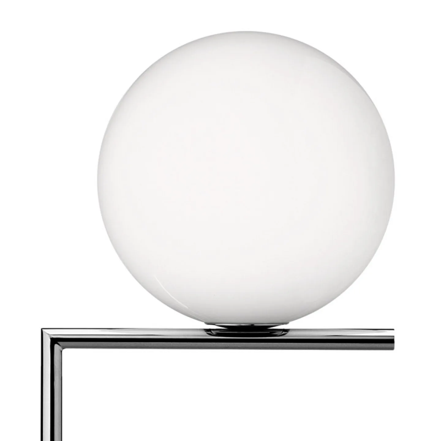 IC F1 Stehleuchte Chrom - Flos - Wohnzimmer - Design - Metall - Kugel