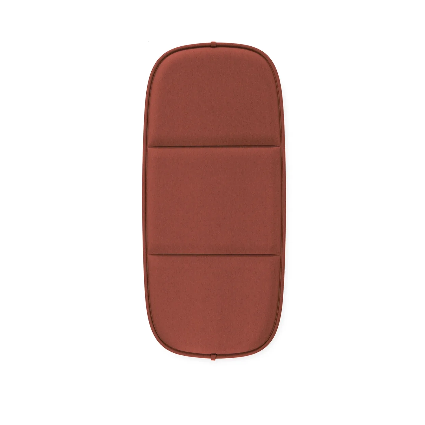 Kartell - Hiray Sofa Cushion Mattone Brick Red - Dynor och kuddar - Ludovica + Roberto Palomba - Brun - Textilmaterial
