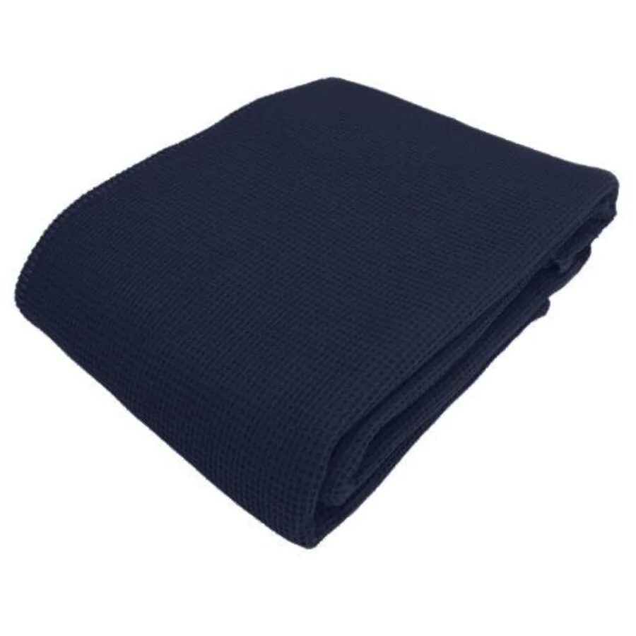 Living Home Wohndecke Pique titan Baumwolle 150 x 210 cm