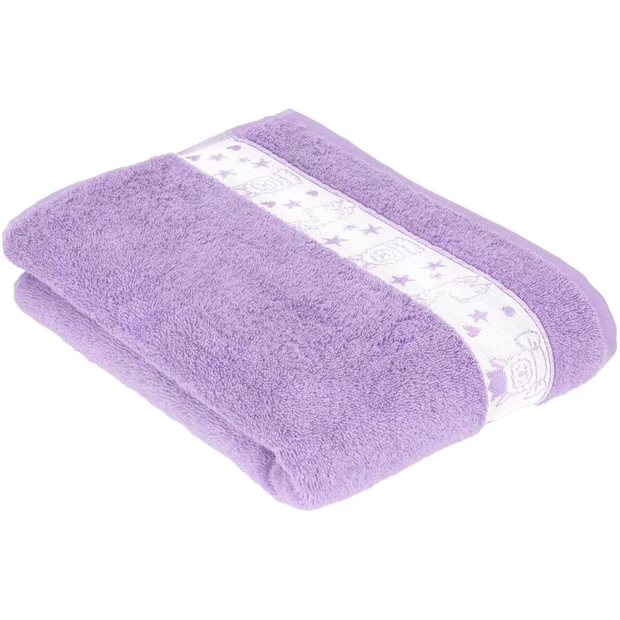 Vossen Duschtuch Lama Queen violett Baumwolle