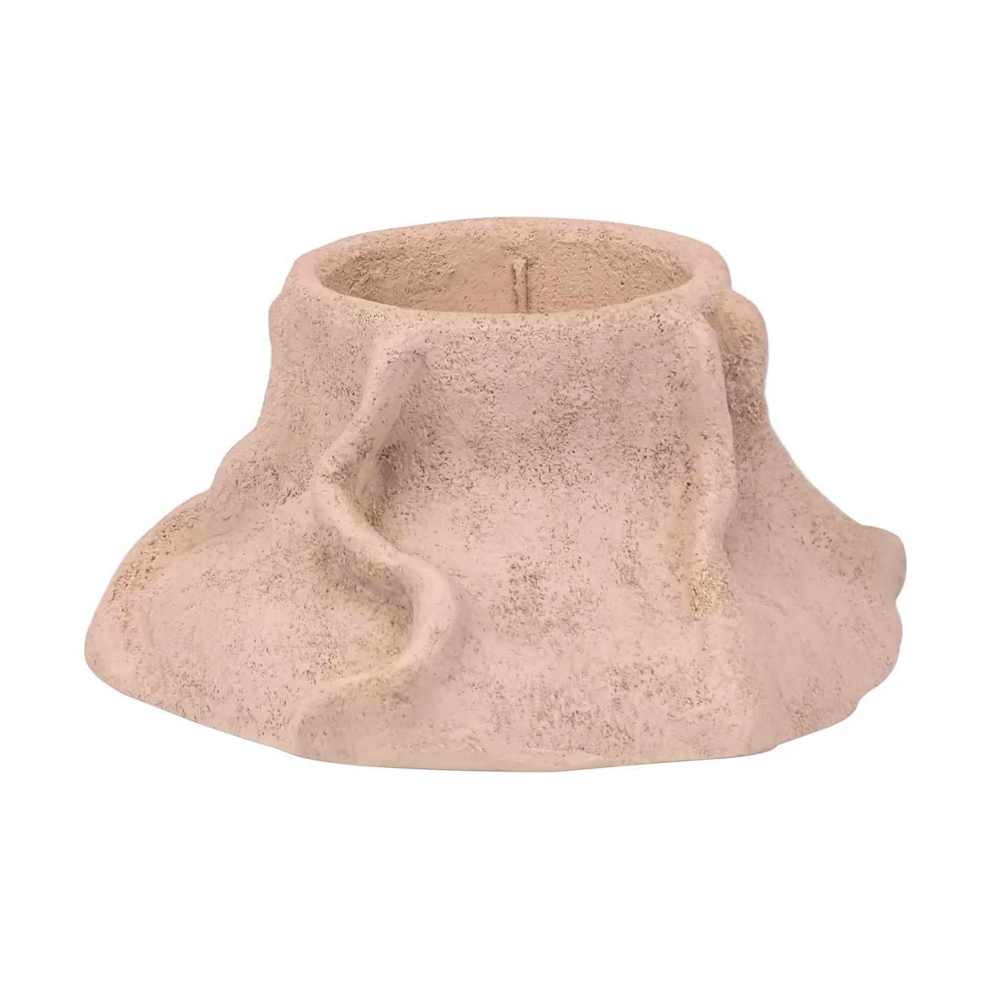 Mette Ditmer Art Piece lava Kerzenhalter Ø12,5cm Powder rose