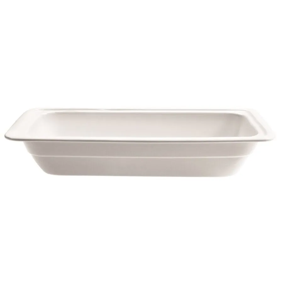Lagotto Schale Buffet GN Weiss Porzellan 4 cm