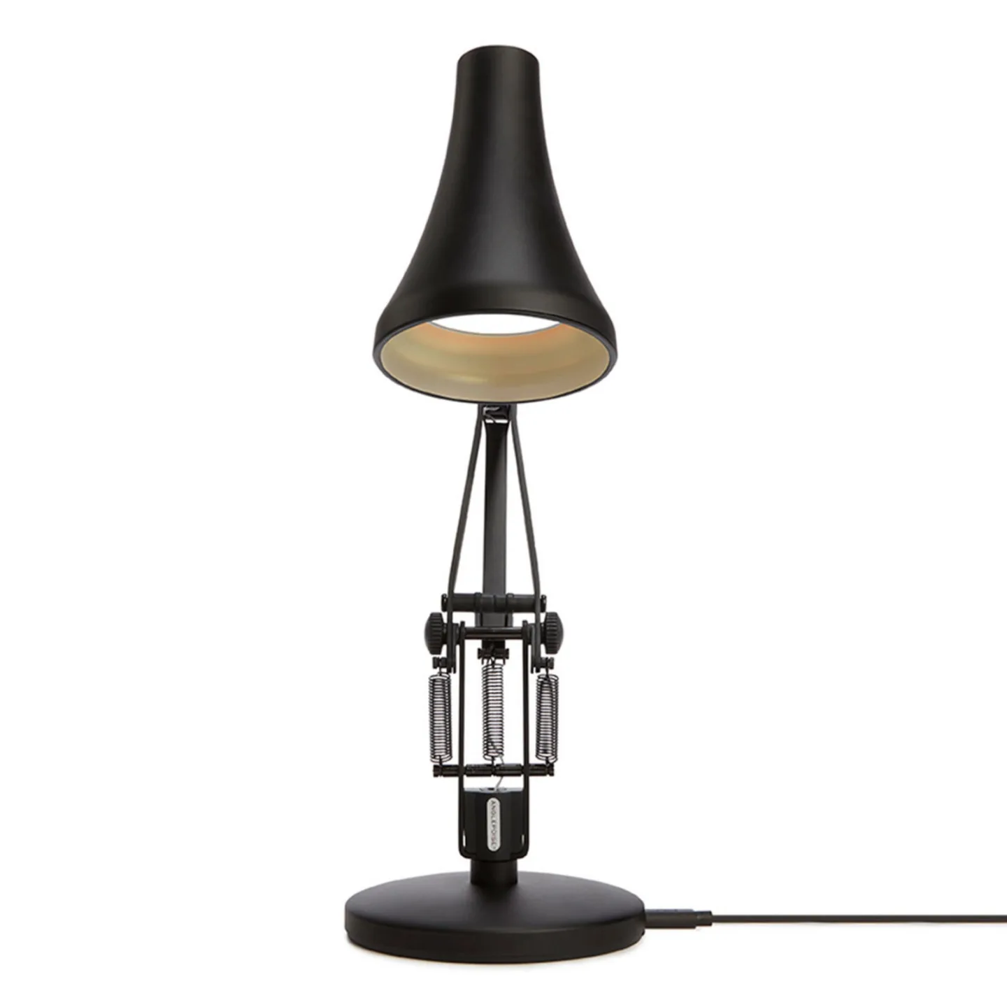 90 Mini Mini Tischleuchte Carbon Black - Anglepoise - Arbeitszimmer / Büro - Industrielles Design - Metall - Einflammig