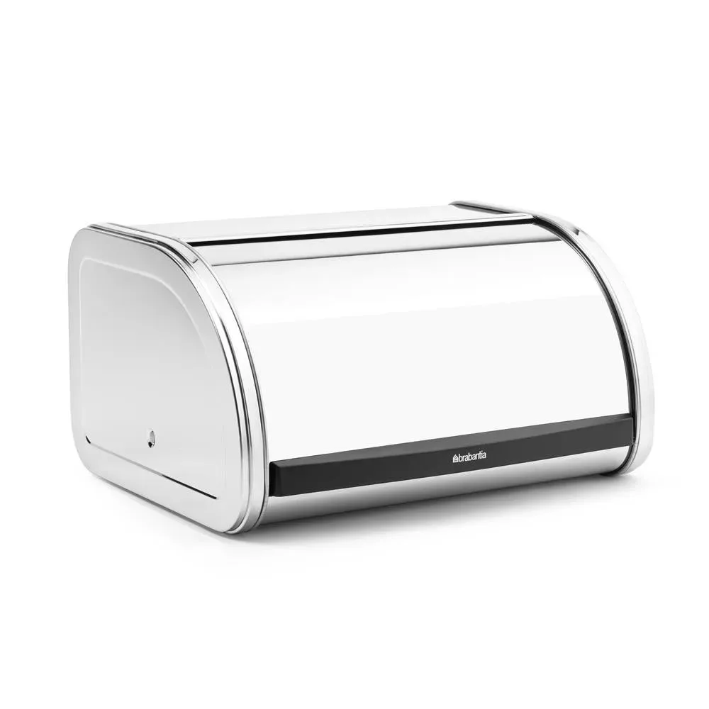 Brabantia Roll Top brödlåda medium brilliant steel
