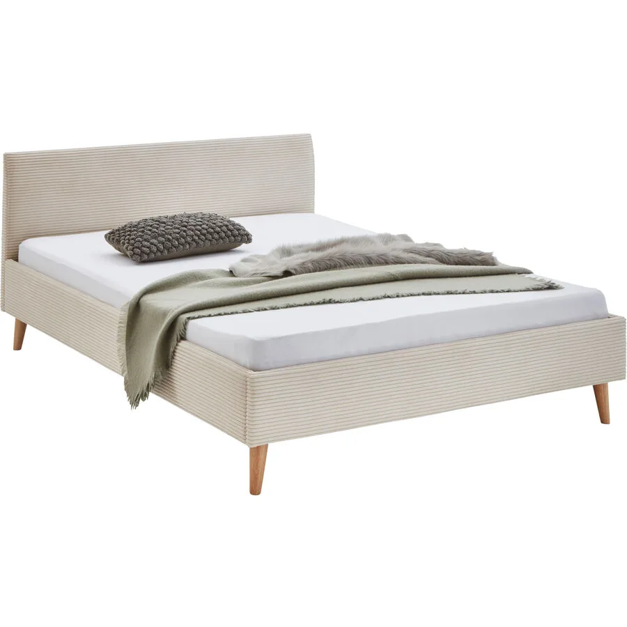 Bett Cem Beige Polyester 140 x 200 cm