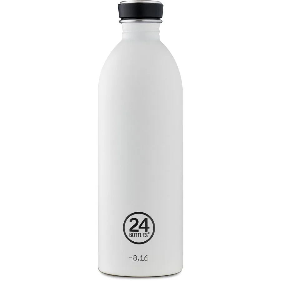 Trinkflasche 24 Bottles Ice White 1000 ml B 8 cm