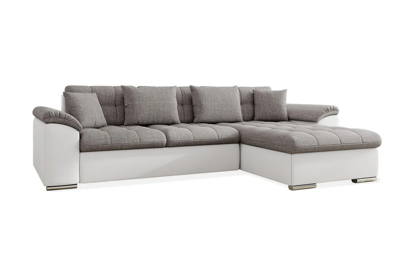 Camior Divanbäddsoffa 280x160x76 cm - Grå