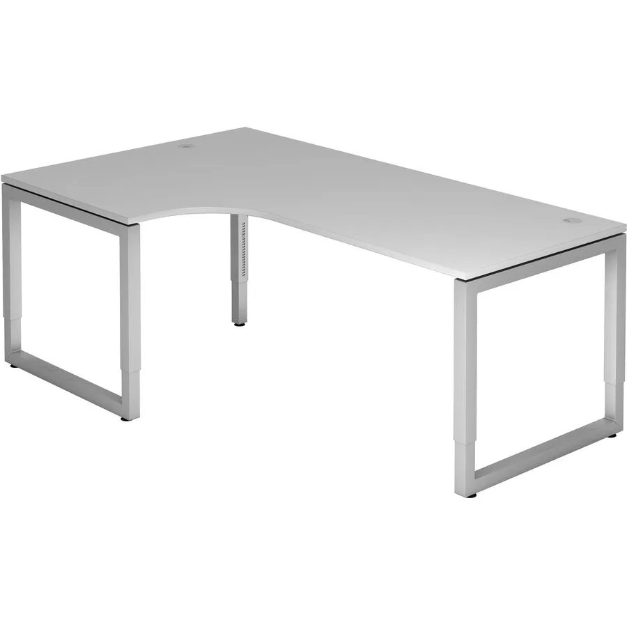 Schreibtisch Office grau Holzwerkstoff B 200 T 120 cm