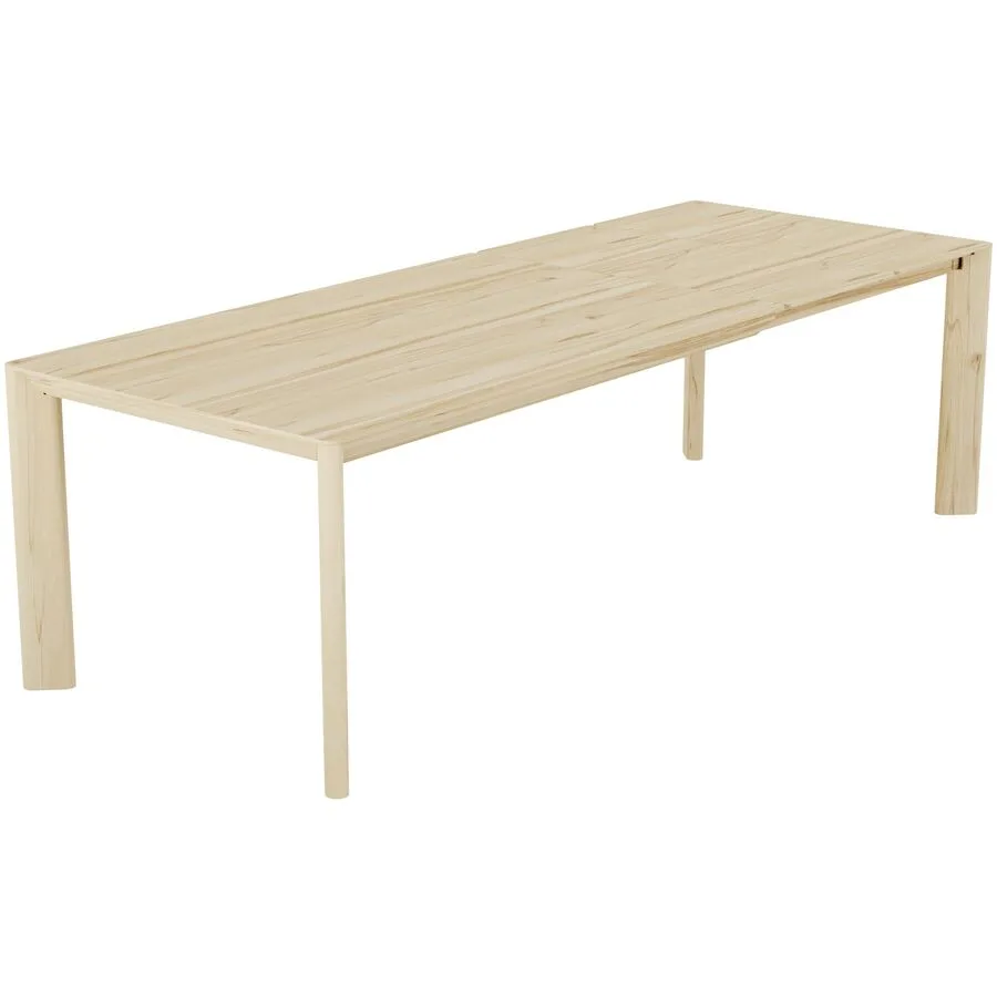 Esstisch ausziehbar Massivo Braun Holz B 160 cm Ausziehbar - Farbe: Kernbuche geölt - Möbel Konfigurator: Traummöbel individuell zusammenstellen