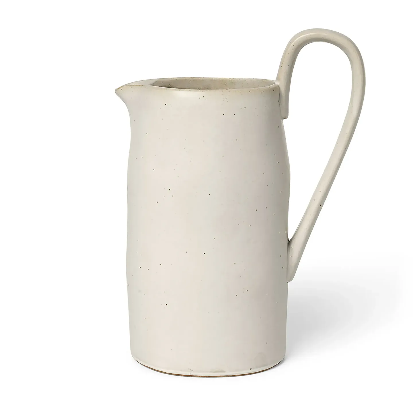 Ferm Living Flow Kanne 1 L Off-white speckle