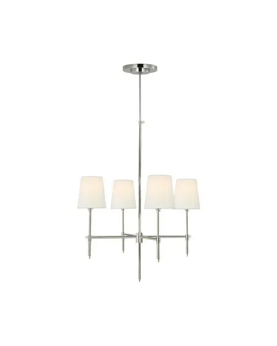 Small Bryant Chandelier Polished Nickel