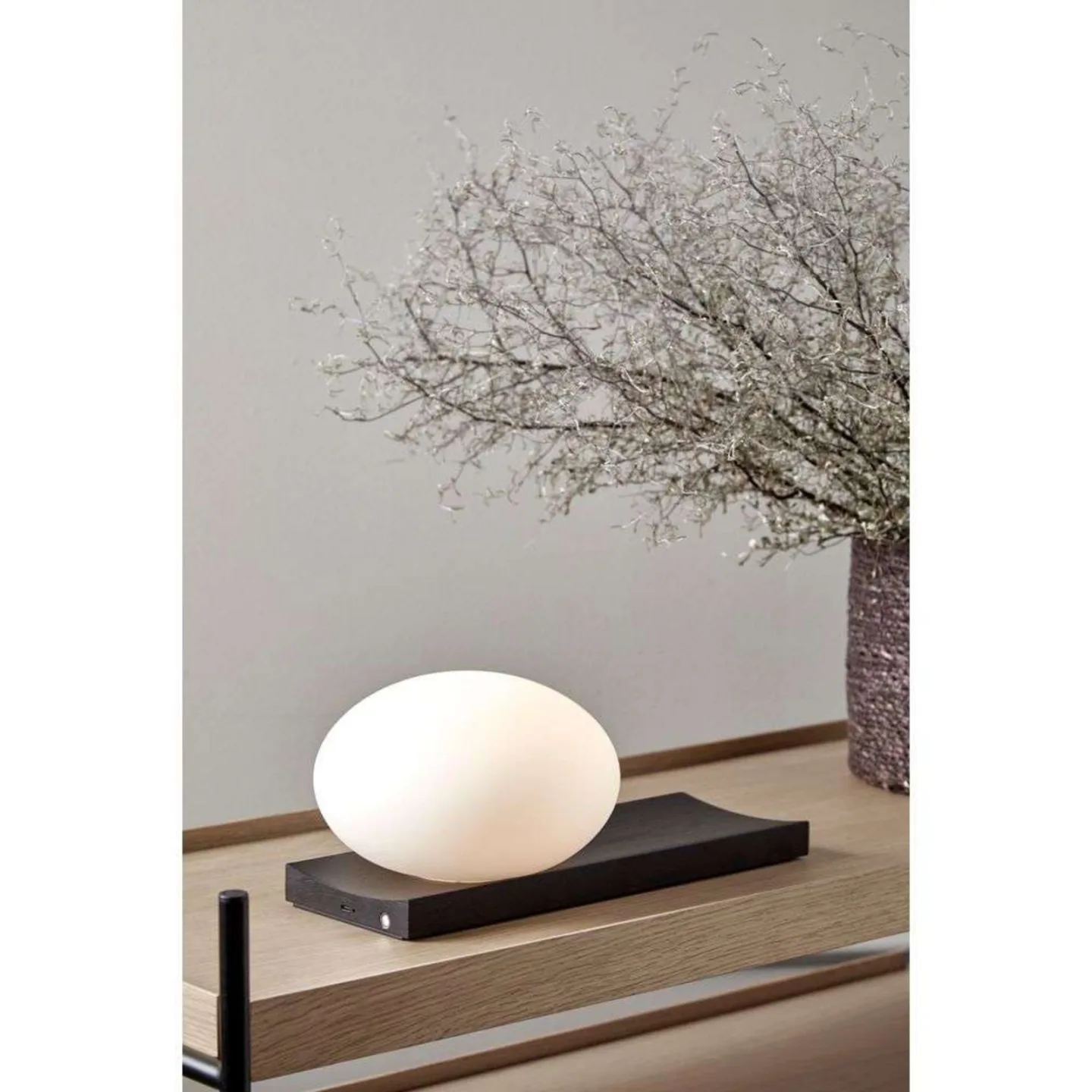Dew Portable Tischleuchte/Wandleuchte Black - Woud - Wohnzimmer - Glas