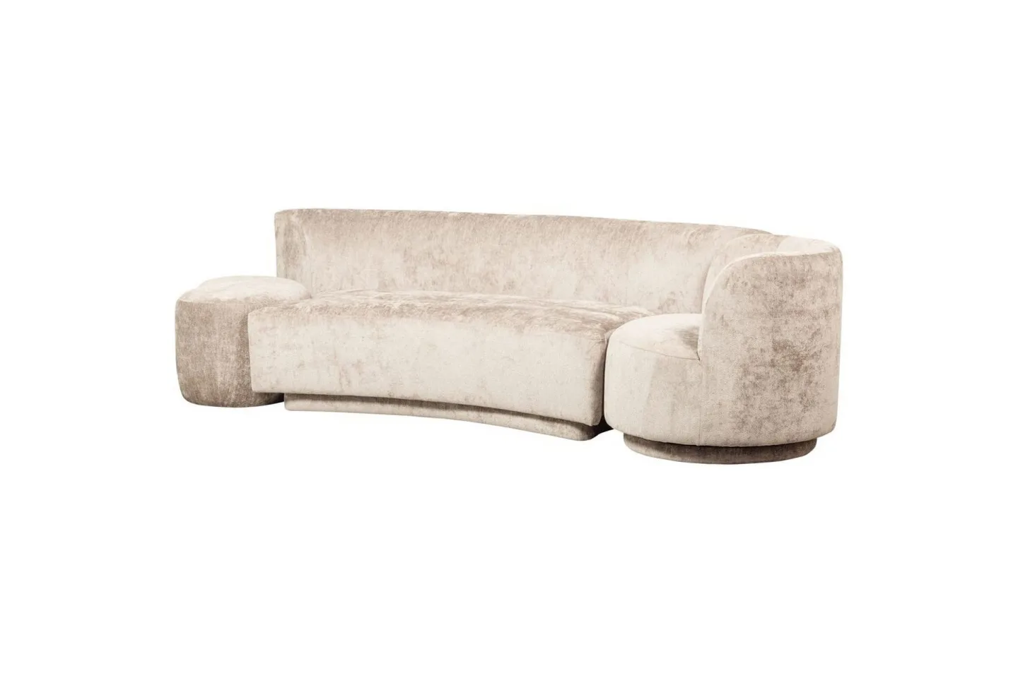 Soffgrupp Kombi-Populär med Pouf - Beige