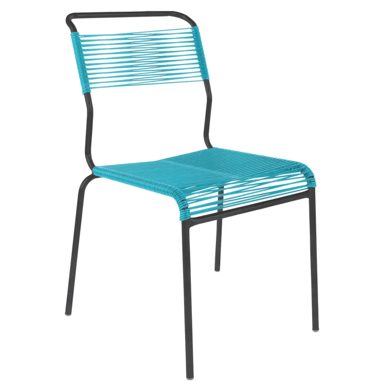 Schaffner Spaghetti-Stuhl Säntis Blau | Schubiger Möbel