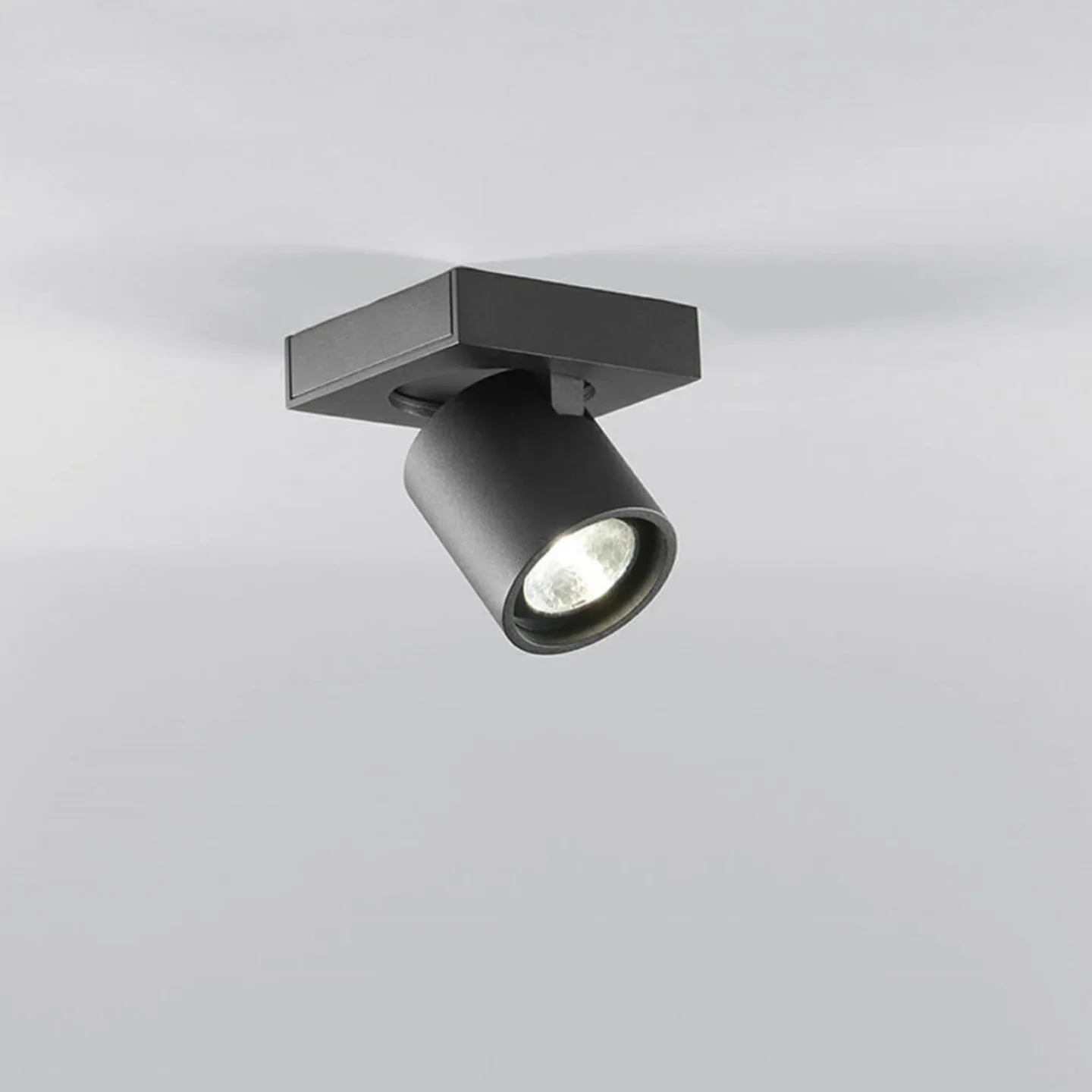 Focus 1 Deckenleuchte 2700K Black - LIGHT-POINT - Wohnzimmer - Aluminium
