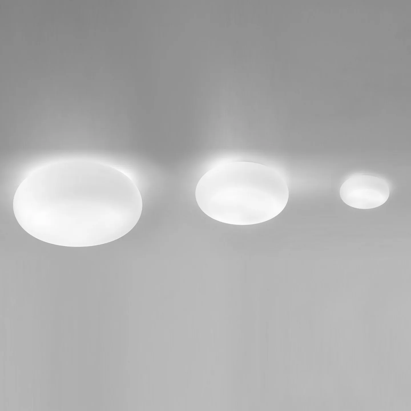 Itka glassvegglampe IP65 Ø 50 cm - Artemide - Stue - Moderne - Rund