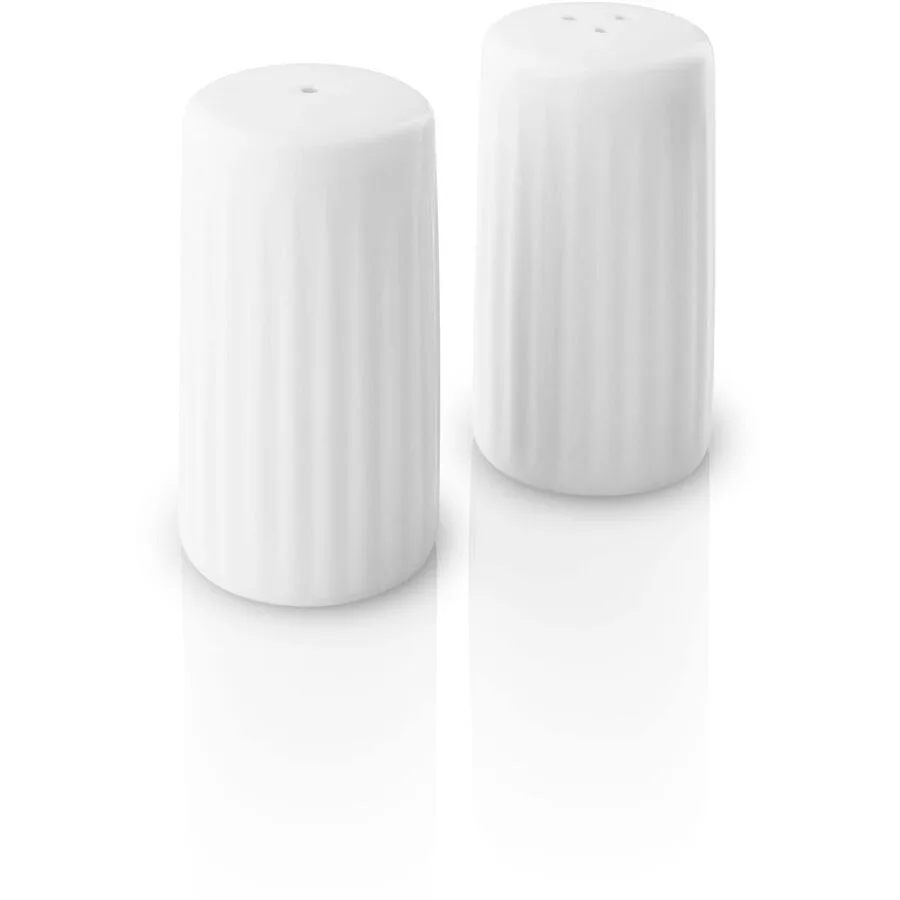 Salz- und Pfeffermühlen-Set Eva Solo Weiss Porzellan H 5.8 cm Set
