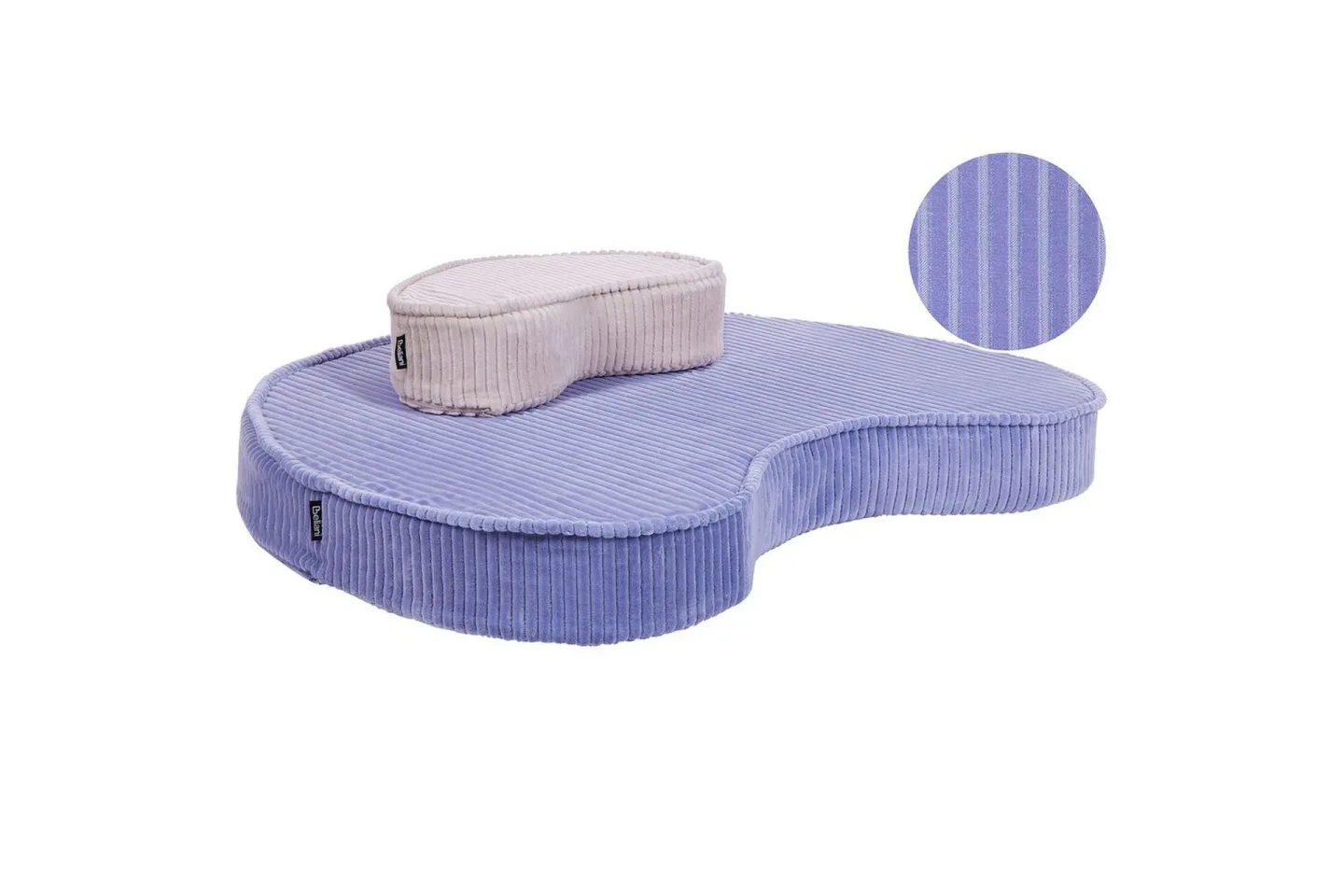 Golvkudde Nili Violett/Beige - Violett/Beige