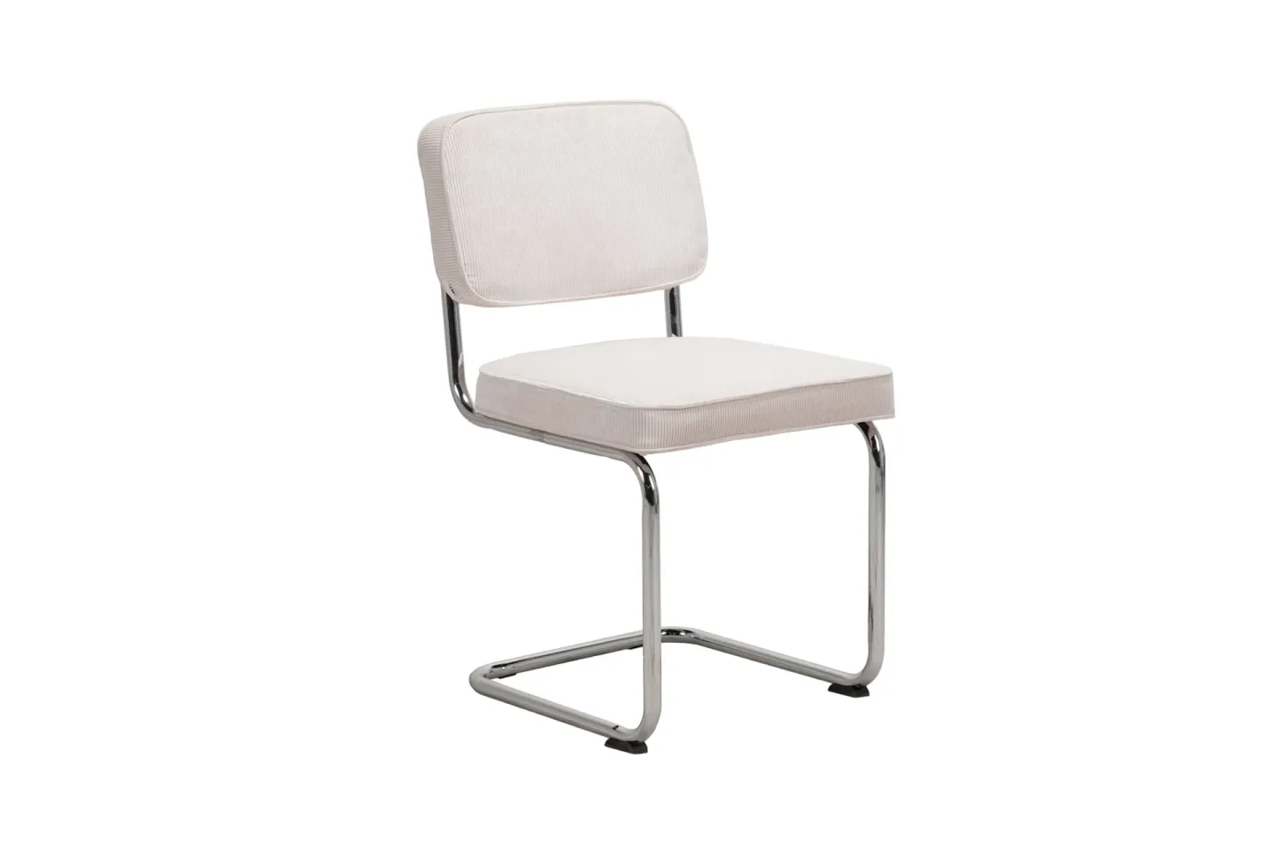 Milva Matstol i Manchester Retro - Beige/Krom