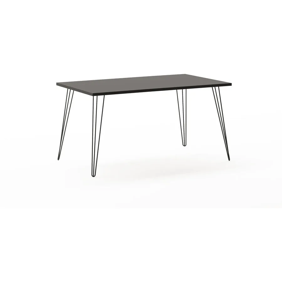 Schreibtisch Fips dunkelgrau Holzwerkstoff B 140 T 80 cm