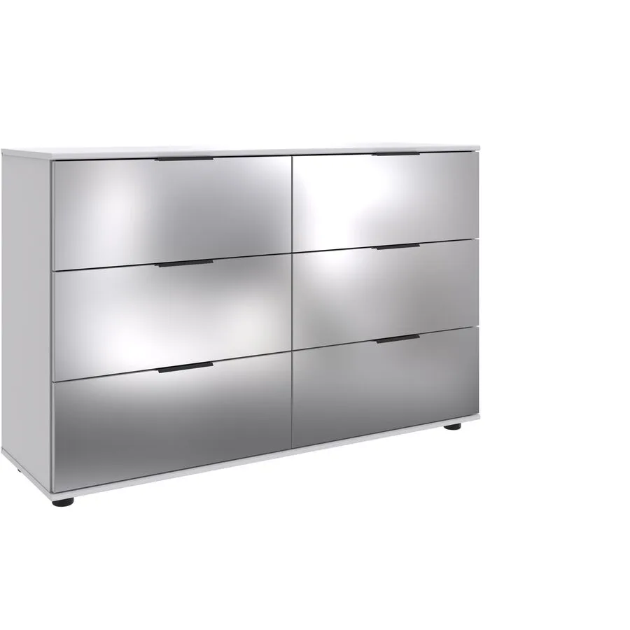 Kommode Metac Weiss Holzwerkstoff 130 cm 41 cm