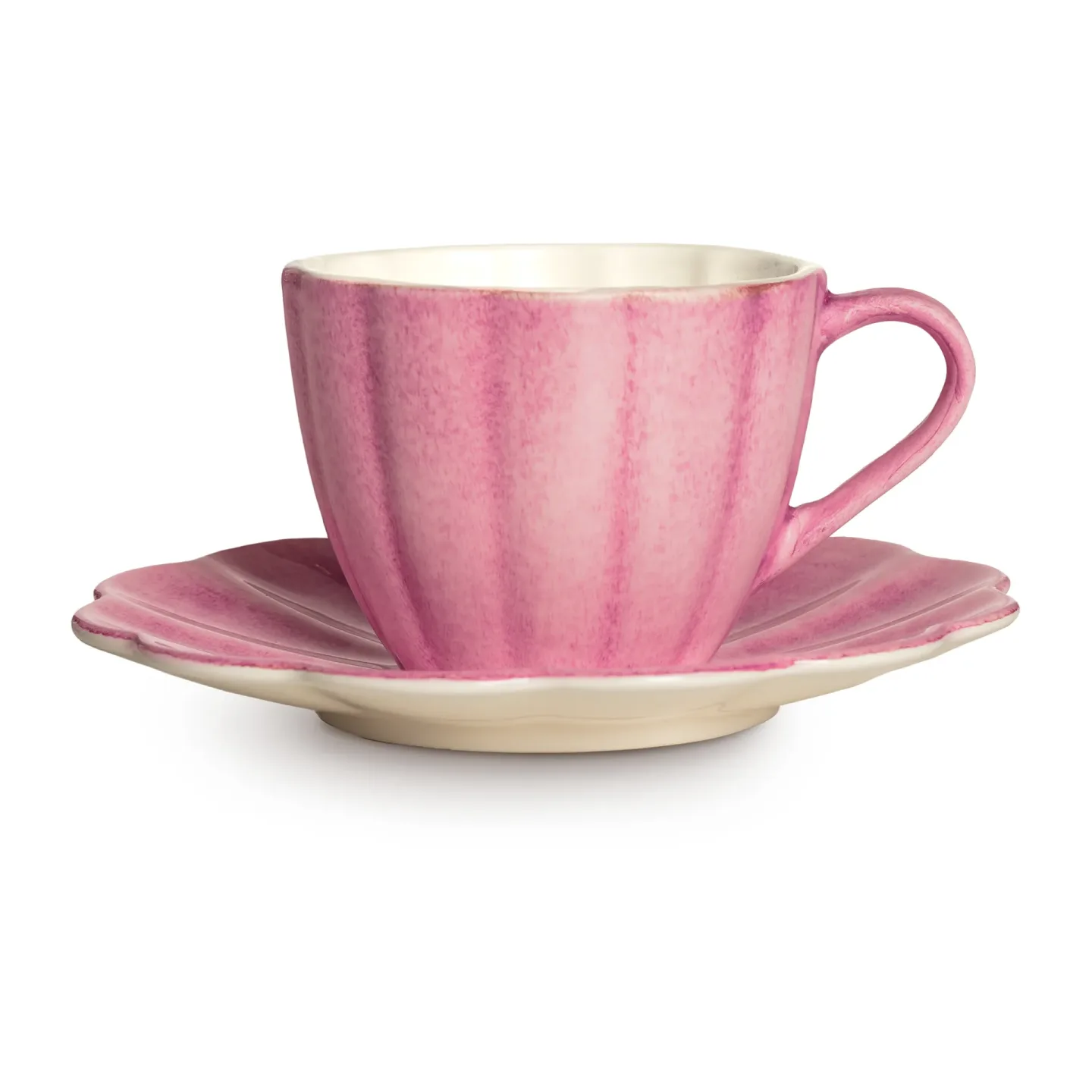Mateus Oyster Tasse mit Untertasse 25 cl Rosa
