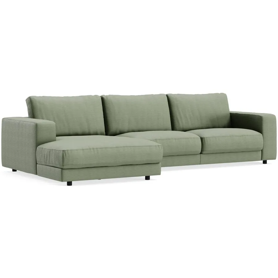 Ecksofa Ava Links Bezug: 88% Polyester, 12% Polyacryl turtle B 320 T 170 cm - Möbel Konfigurator: Traummöbel individuell zusammenstellen