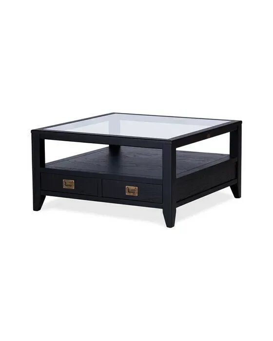 Martino sofabord glasplade Iconic Black