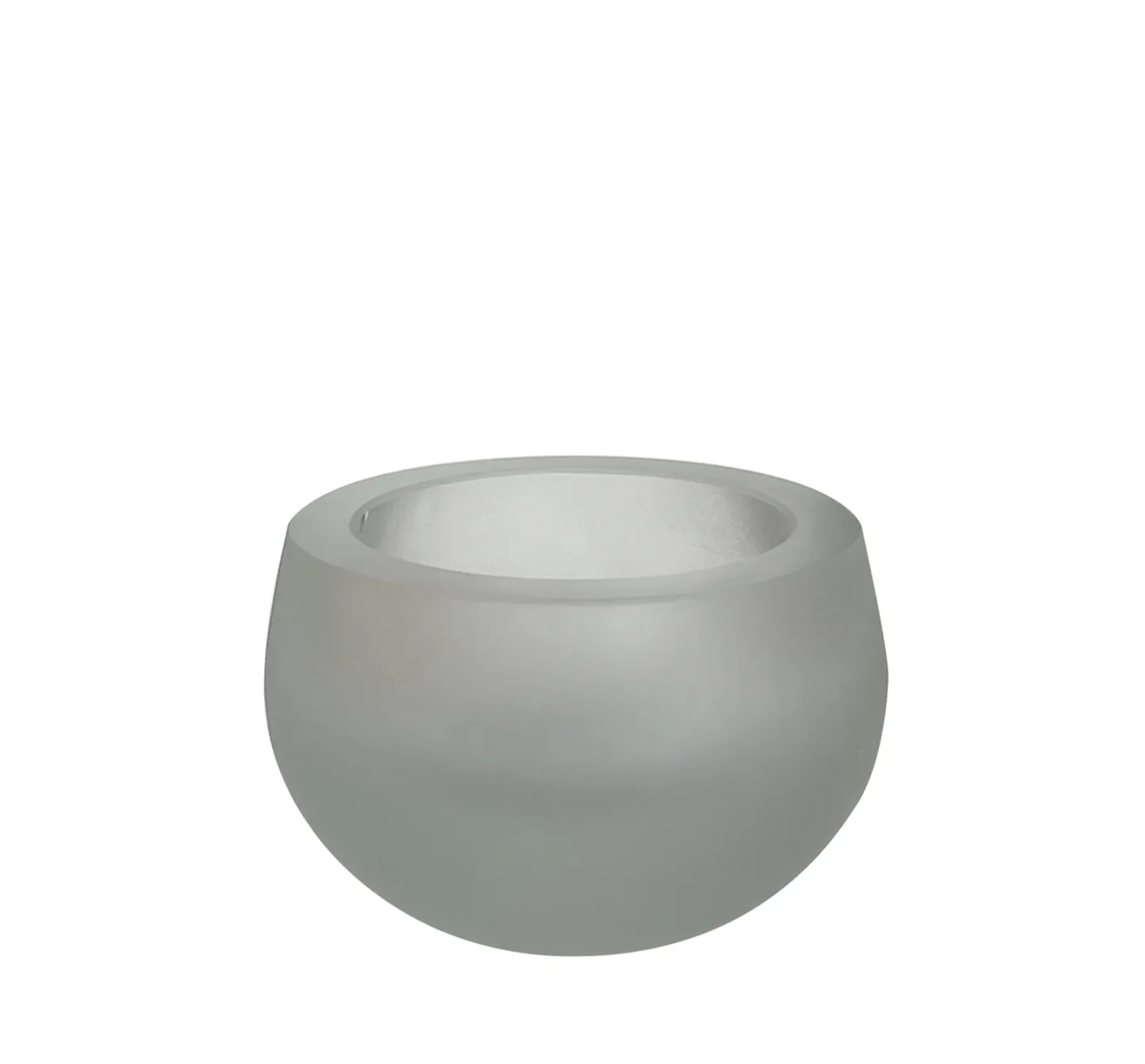 Kaheku Windlicht Olson, Klar-Matt H: 7 cm Transparent | Schubiger Möbel