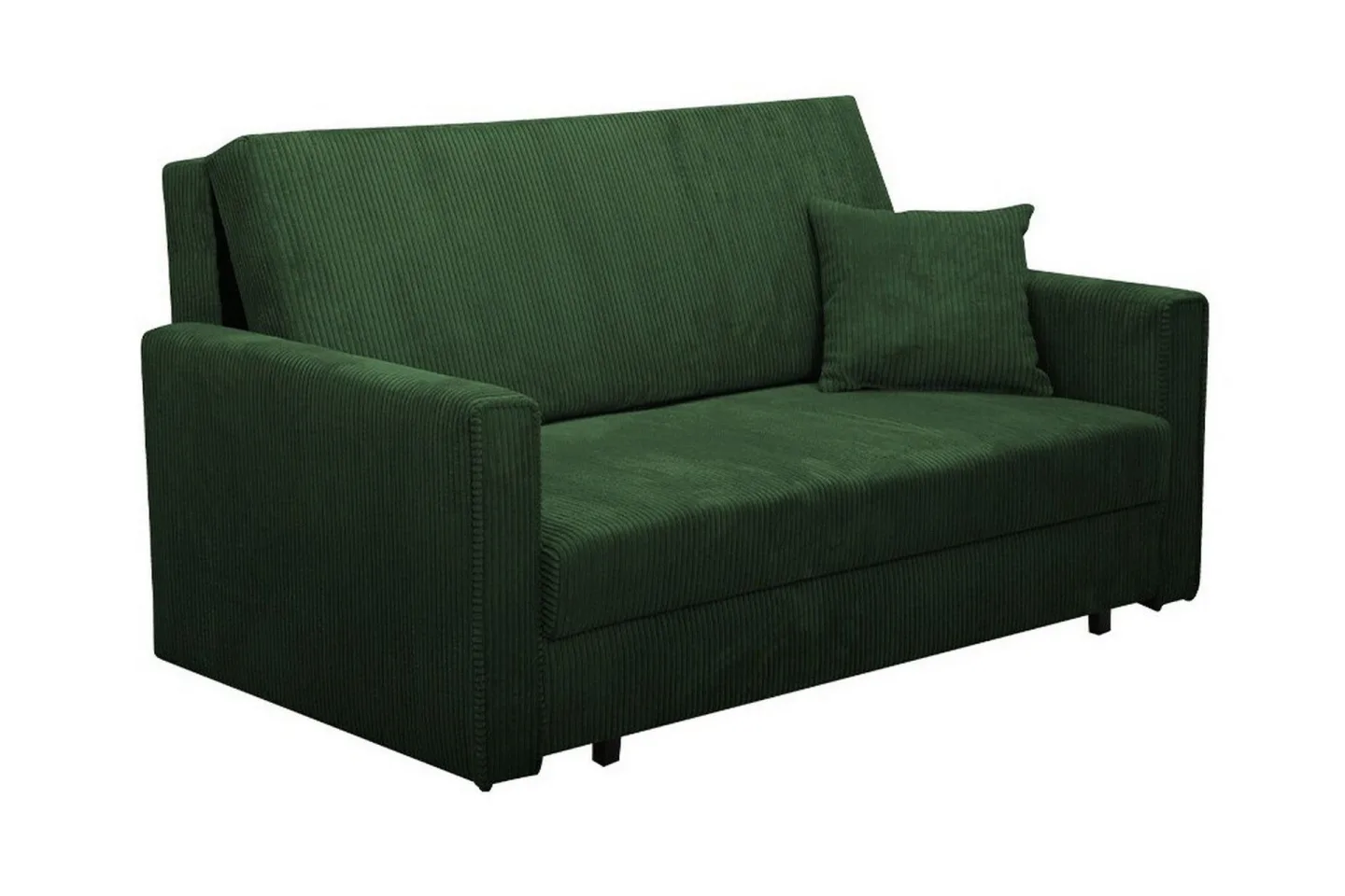 Denegal 2-sits liten bäddsoffa i Manchester - Grön