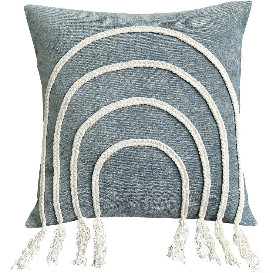 Zierkissen Rain mint Polyester B 45 T 45 cm