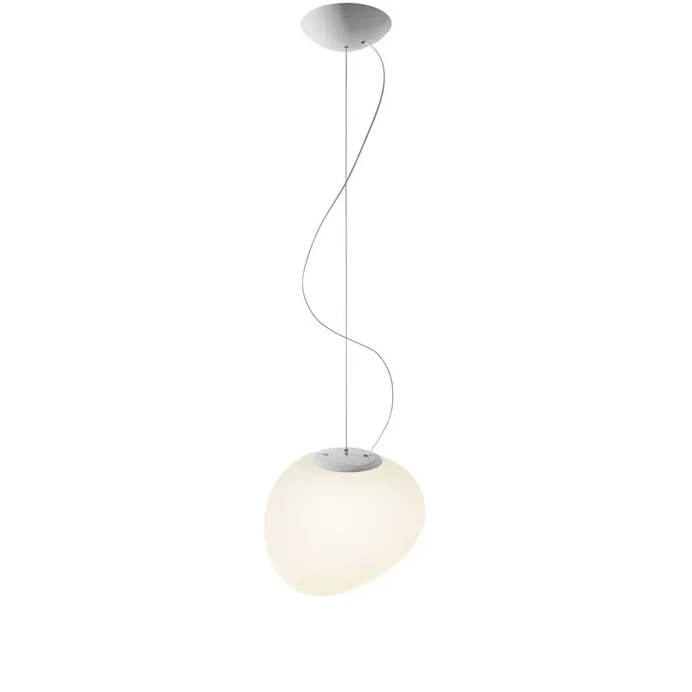 Foscarini Gregg Midi Pendelleuchte Weiß