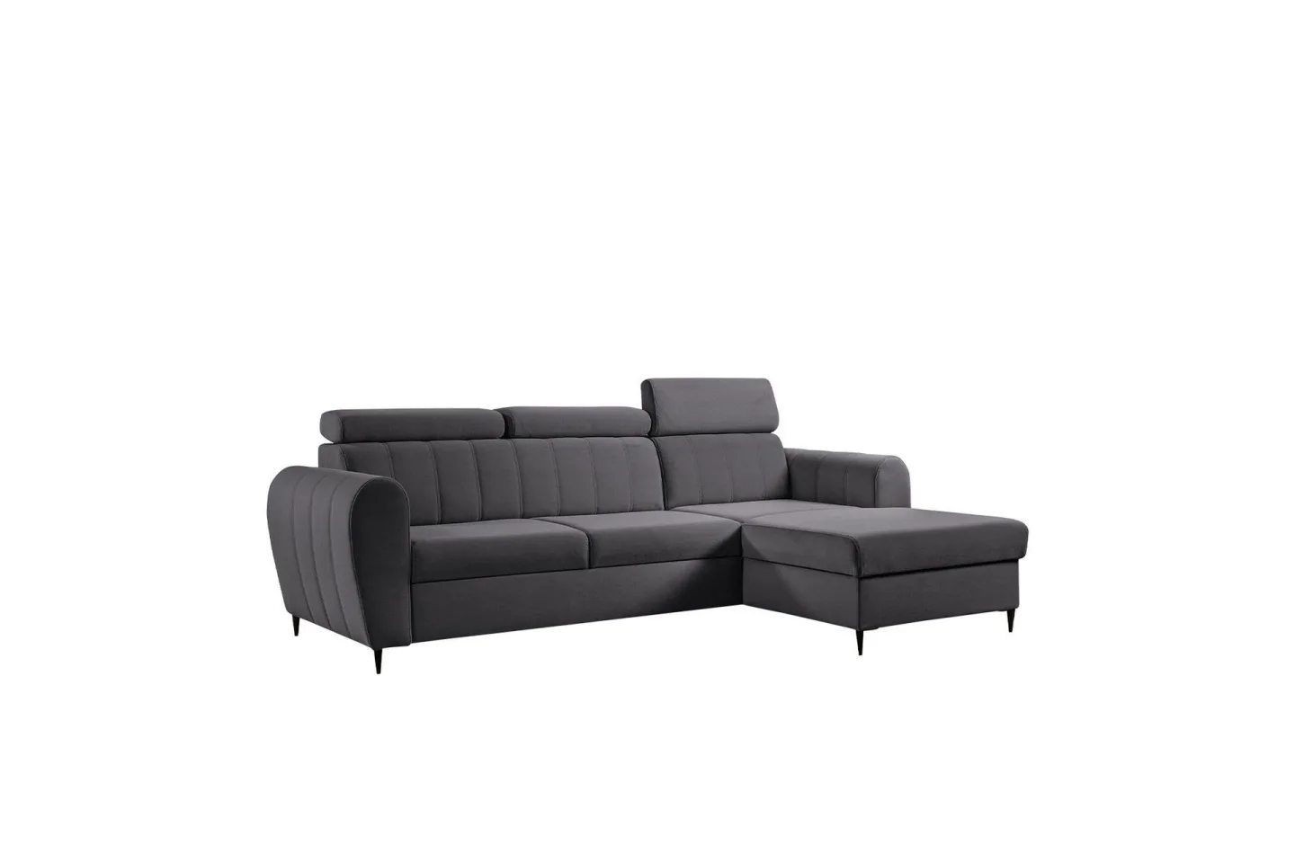 Hoffman Soffa med Divan 3-sits - Grå