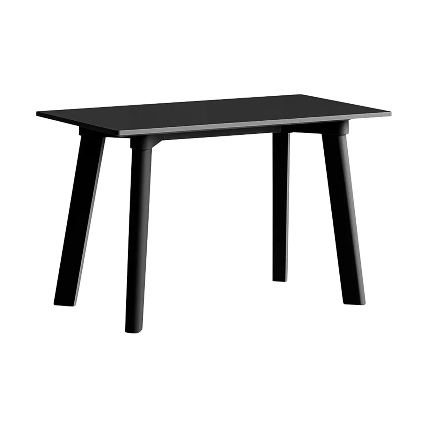 HAY CPH215 Deux 2.0 Bank 75 cm Black laminate-lacquered beech