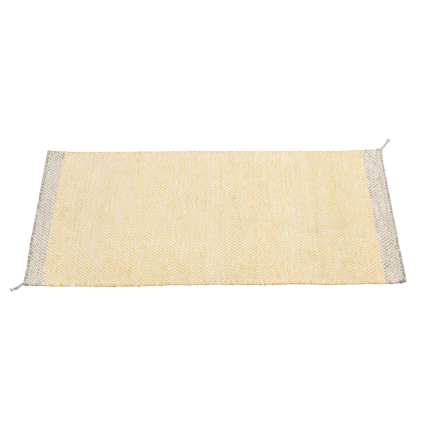 Muuto Ply Wollteppich 85 x 140cm Gelb