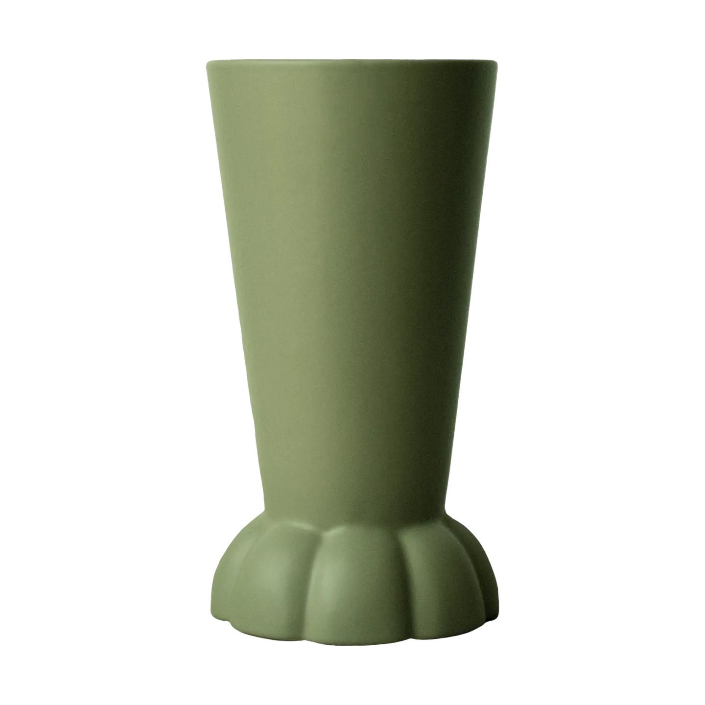 DBKD Flora Vase 22 cm Green