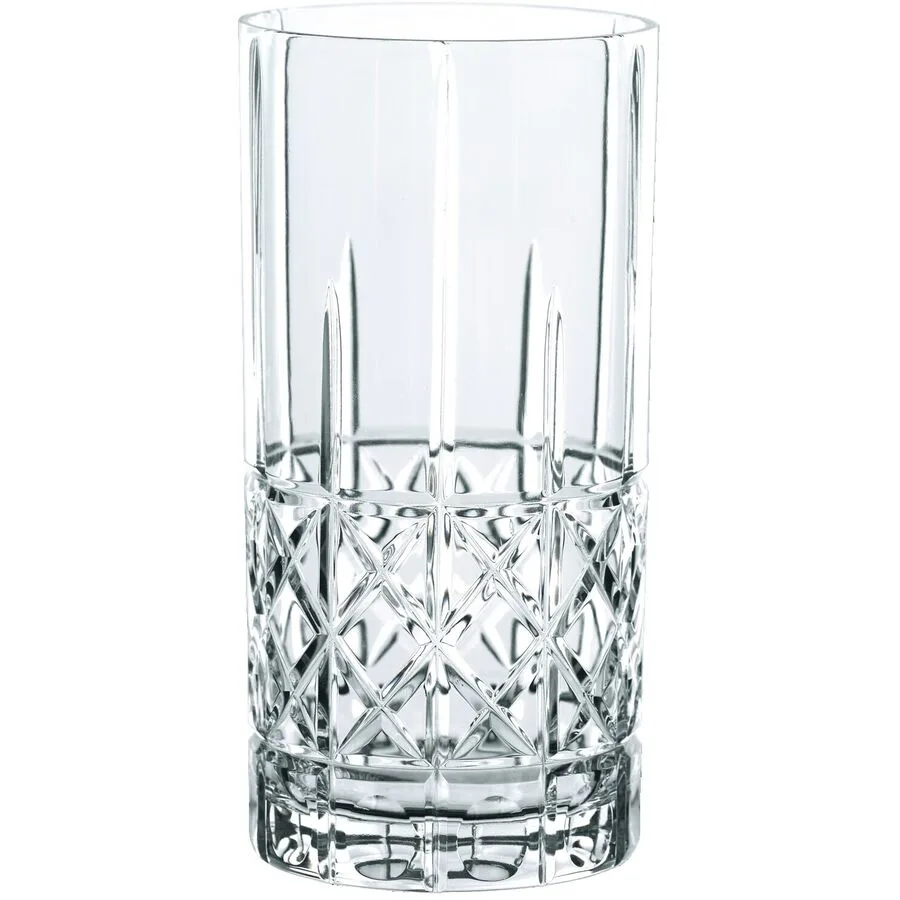 Nachtmann Longdrinkgläser-Set Highland Transparent Kristallglas H 15.2 cm 0.445 l 12 Stk