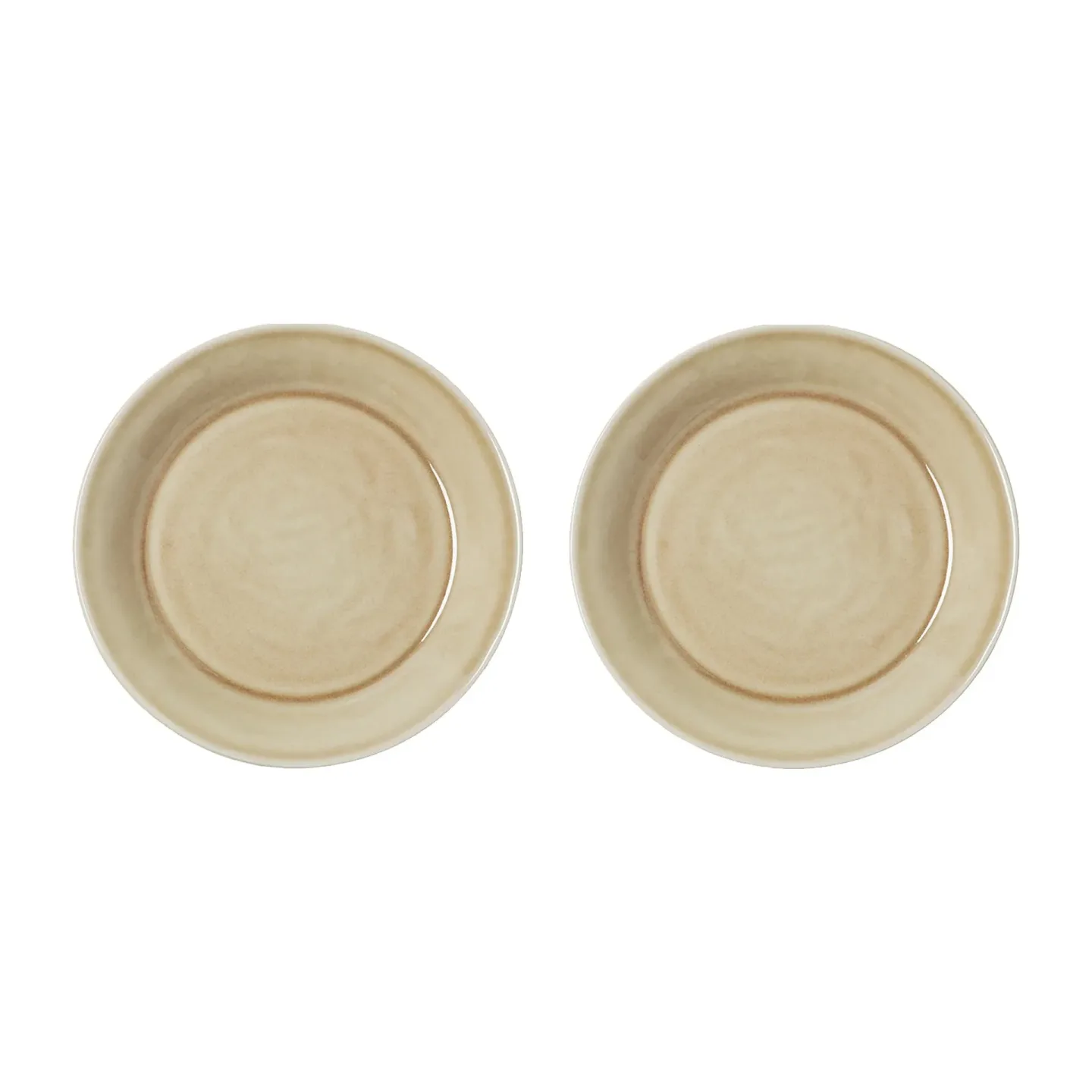 PotteryJo Daga Dessertteller Ø 20 cm 2er-Pack Oat
