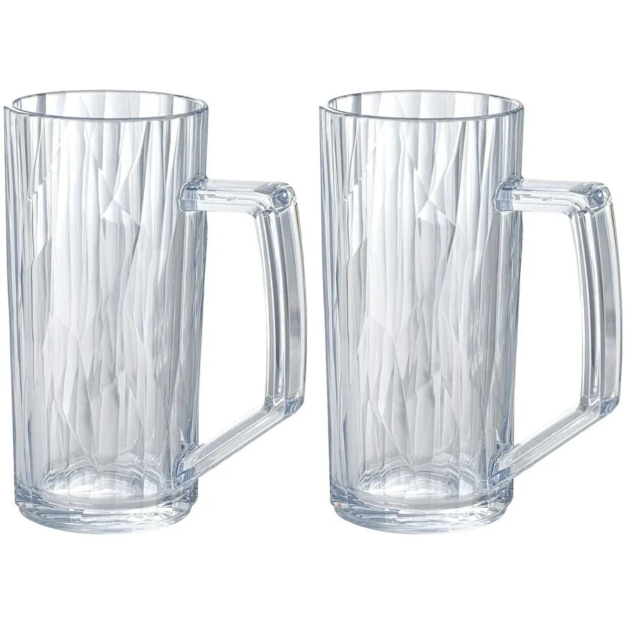 Biergläser-Set Koziol Transparent Kunststoff 300 ml