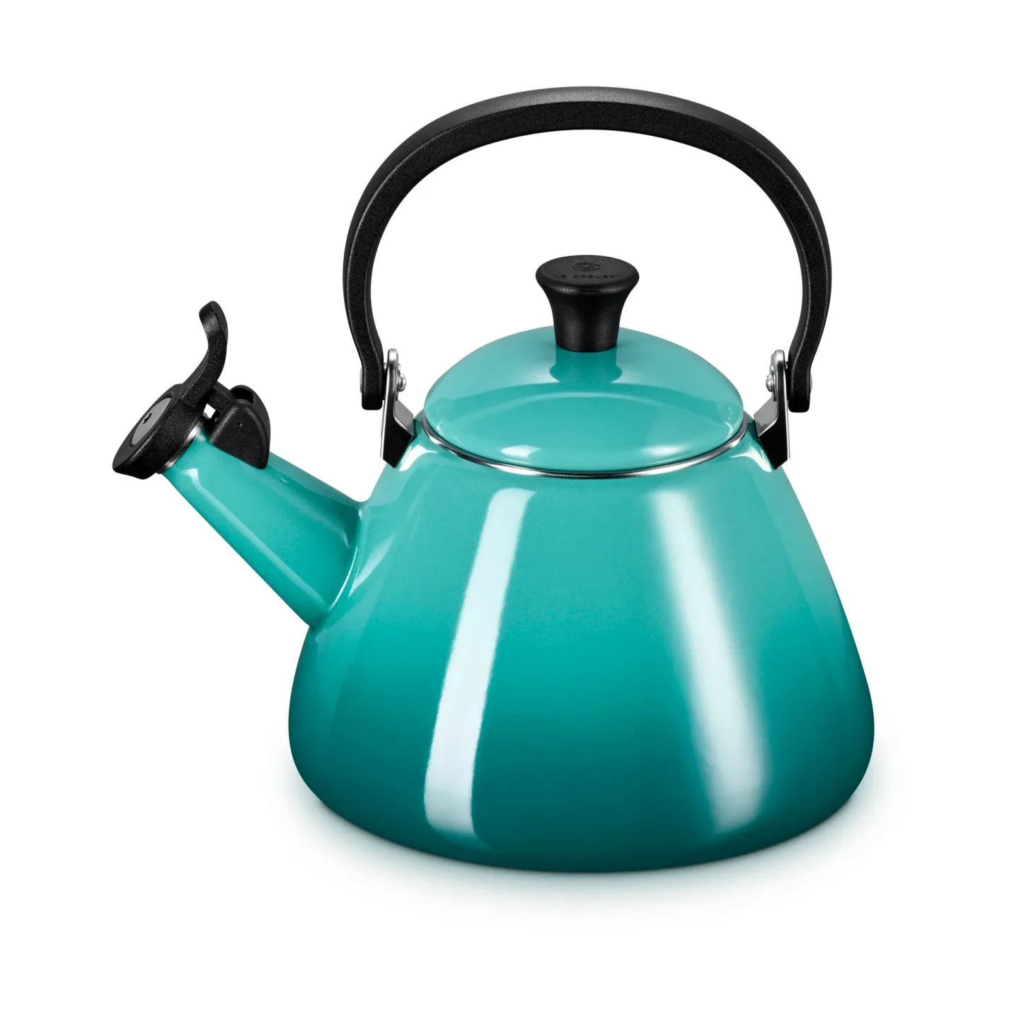Le Creuset Le Creuset Kone Wasserkessel mit Pfeife Bleu Riviera