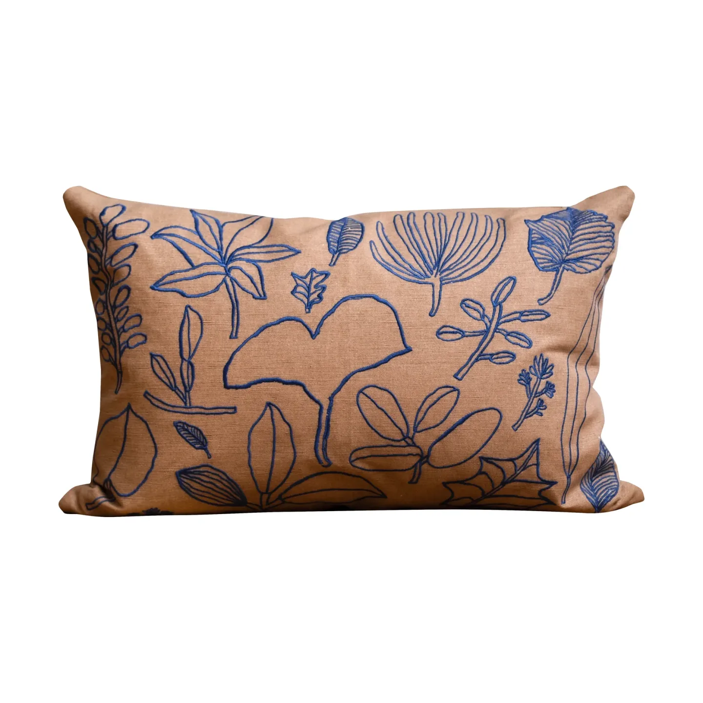 Fine Little Day Botanic kuddfodral 38x58 cm Brown-blue