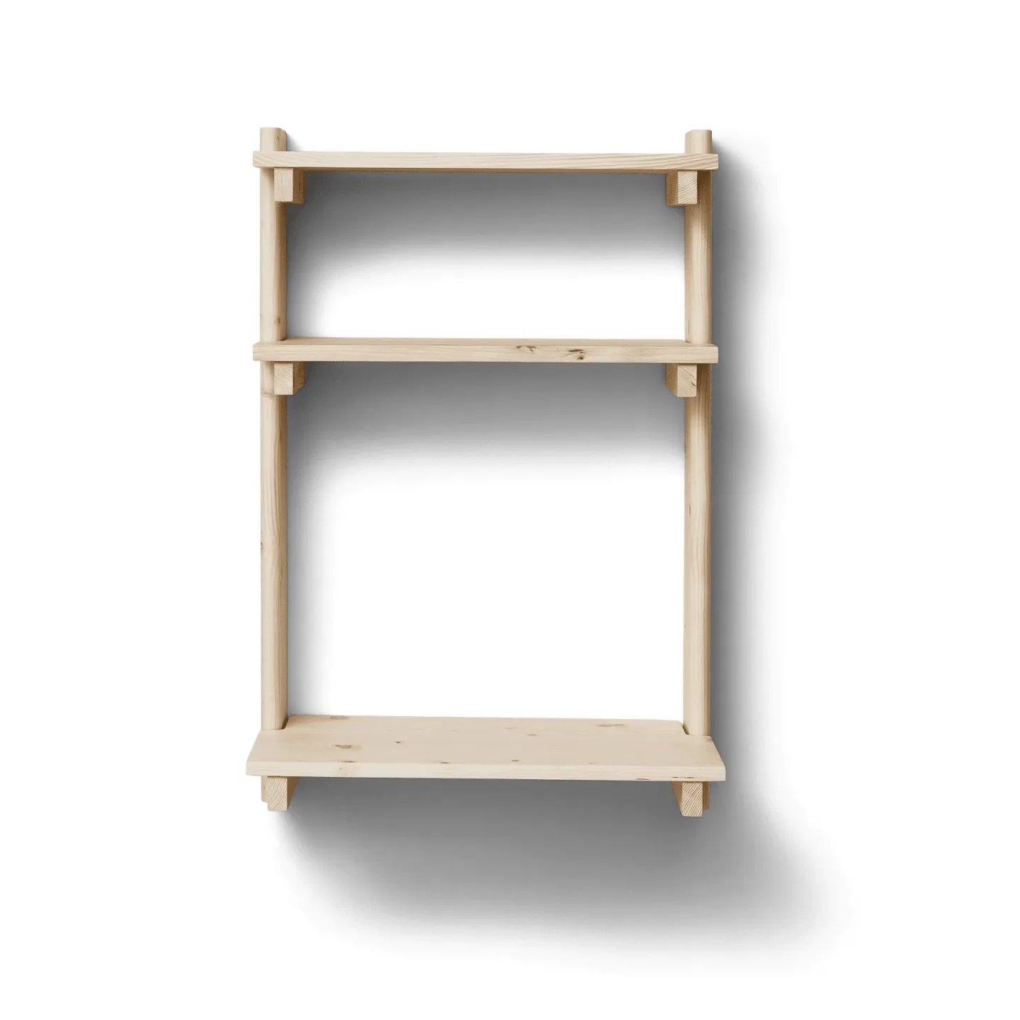 Form & Refine Beam vägghylla med skrivbord Furu