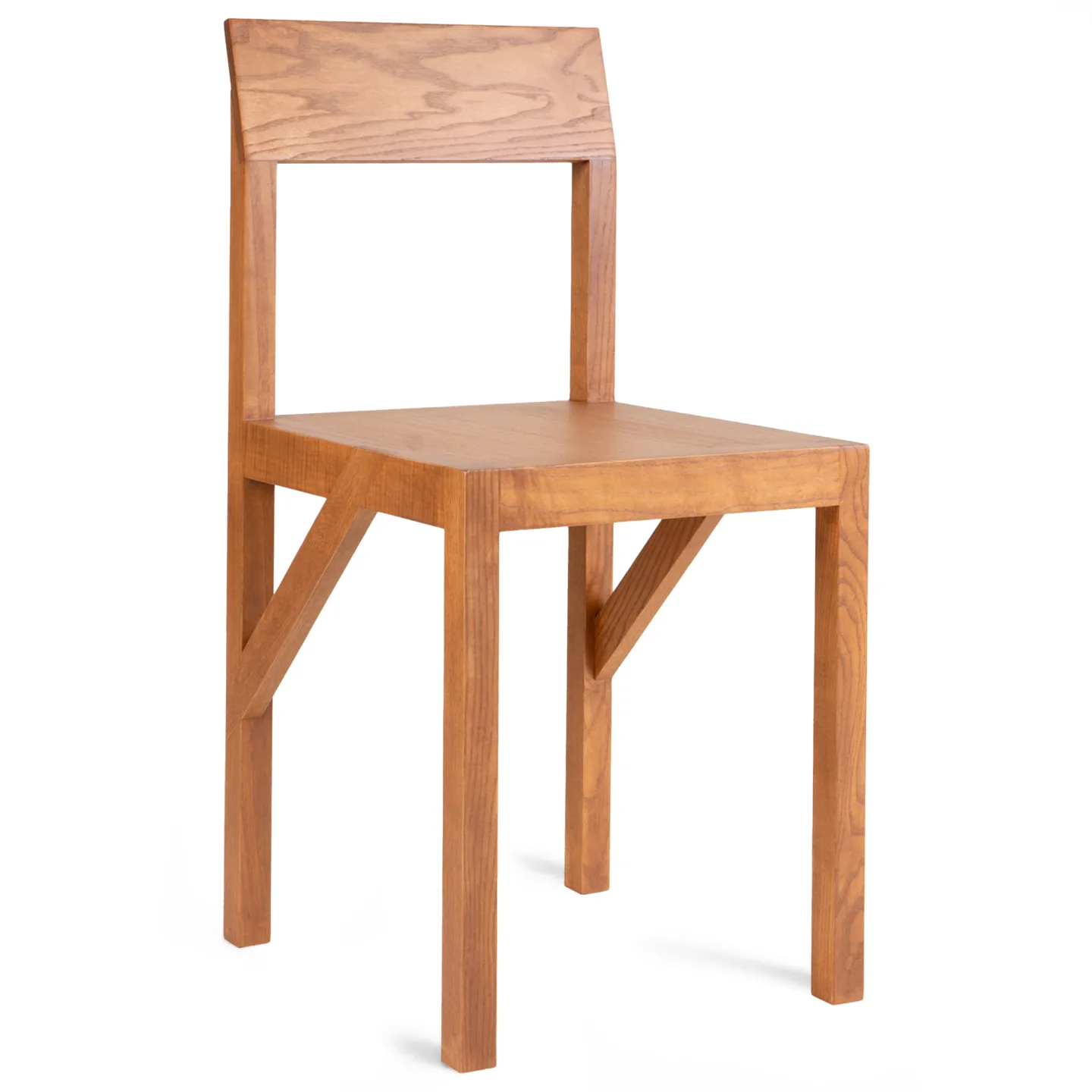 Frama - Bracket Chair Warm Brown Ash - Matstolar - Brun - Trä