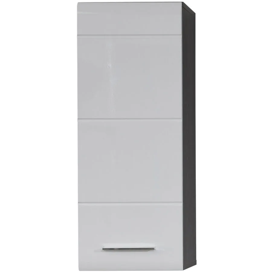 Hängeschrank Haim weiss/grau Holzwerkstoff B 30 T 24 H 77 cm